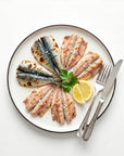 Sardinella butterfly la gratar cu lamaie