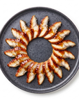 Unagi pe farfurie — 15 felii anghilă kabayaki