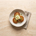 Crab cakes with Kewpie