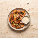 Argentinian grilled prawns