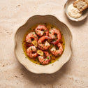 Gambas al ajillo with Argentinian shrimp