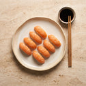 Homemade salmon nigiri