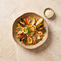 Paella cu fructe de mare