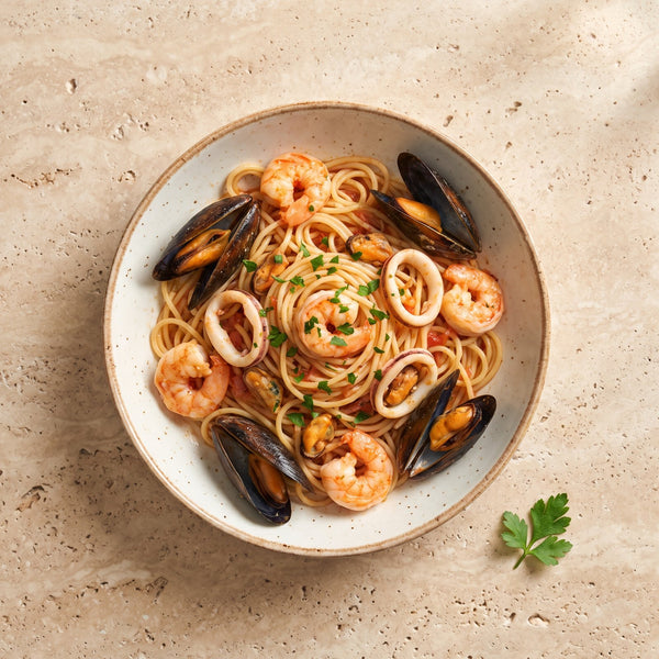 Paste cu fructe de mare