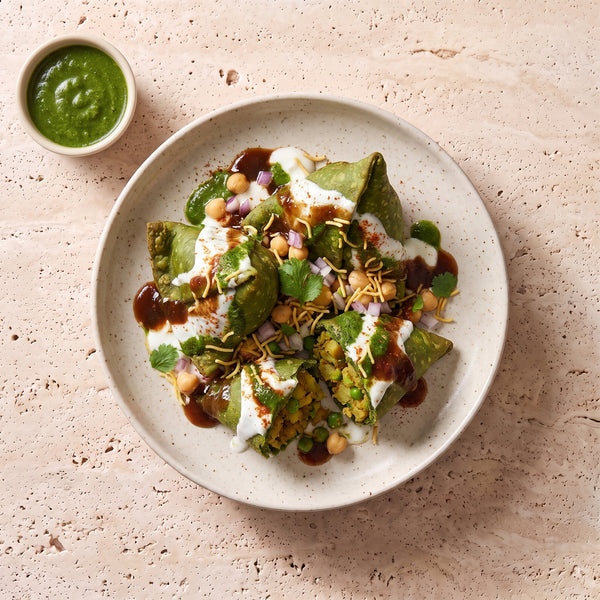 Samosa chaat