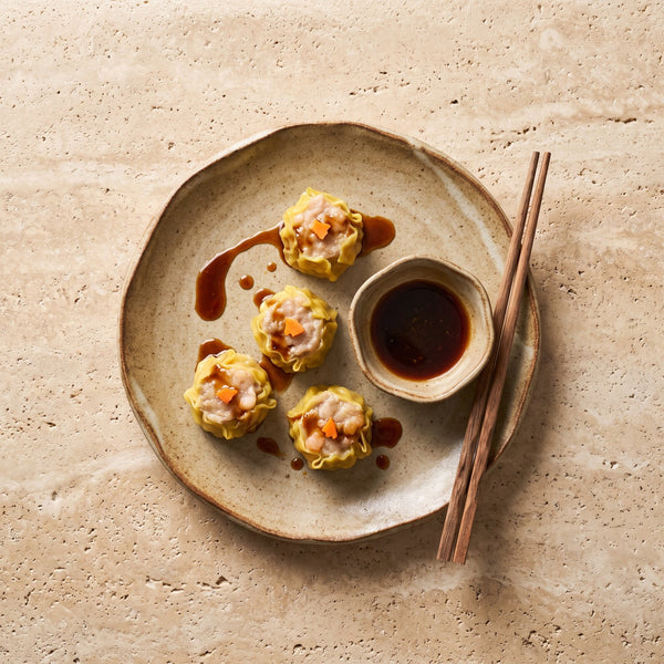 Shao Mai with ginger sauce