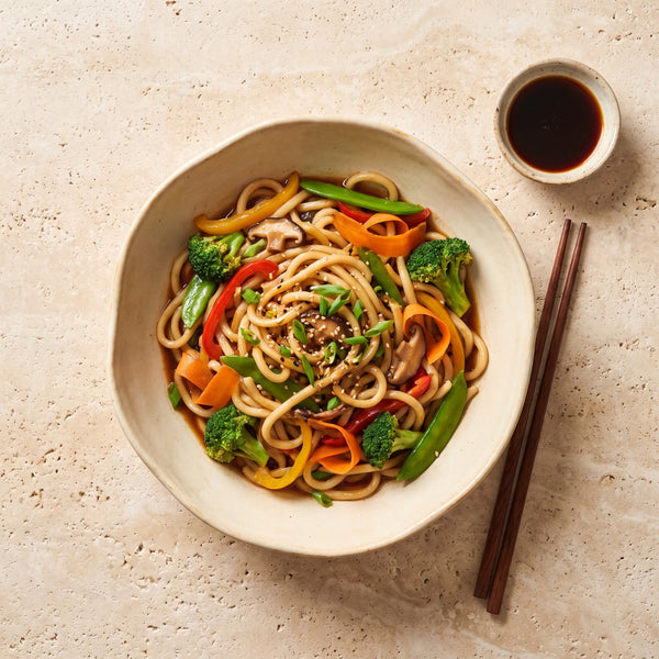 Stir fry de udon cu legume