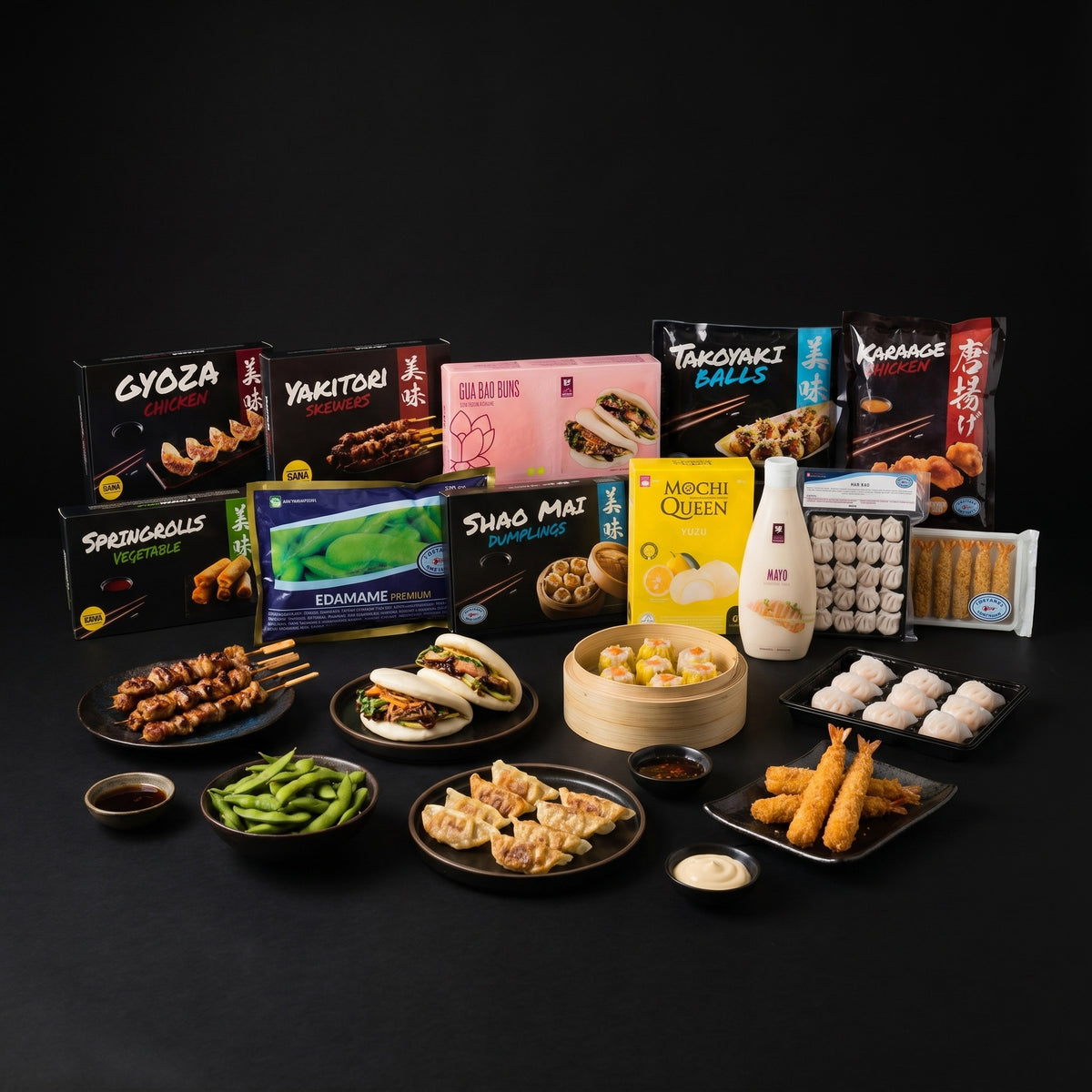 Selecția Serios SeriosFood — ambalaje reale și preparate