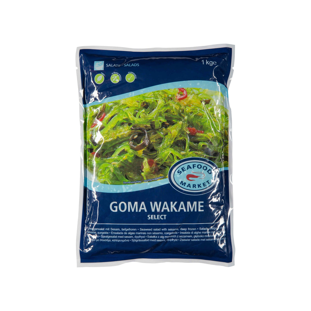 Salată Wakame — ambalaj original