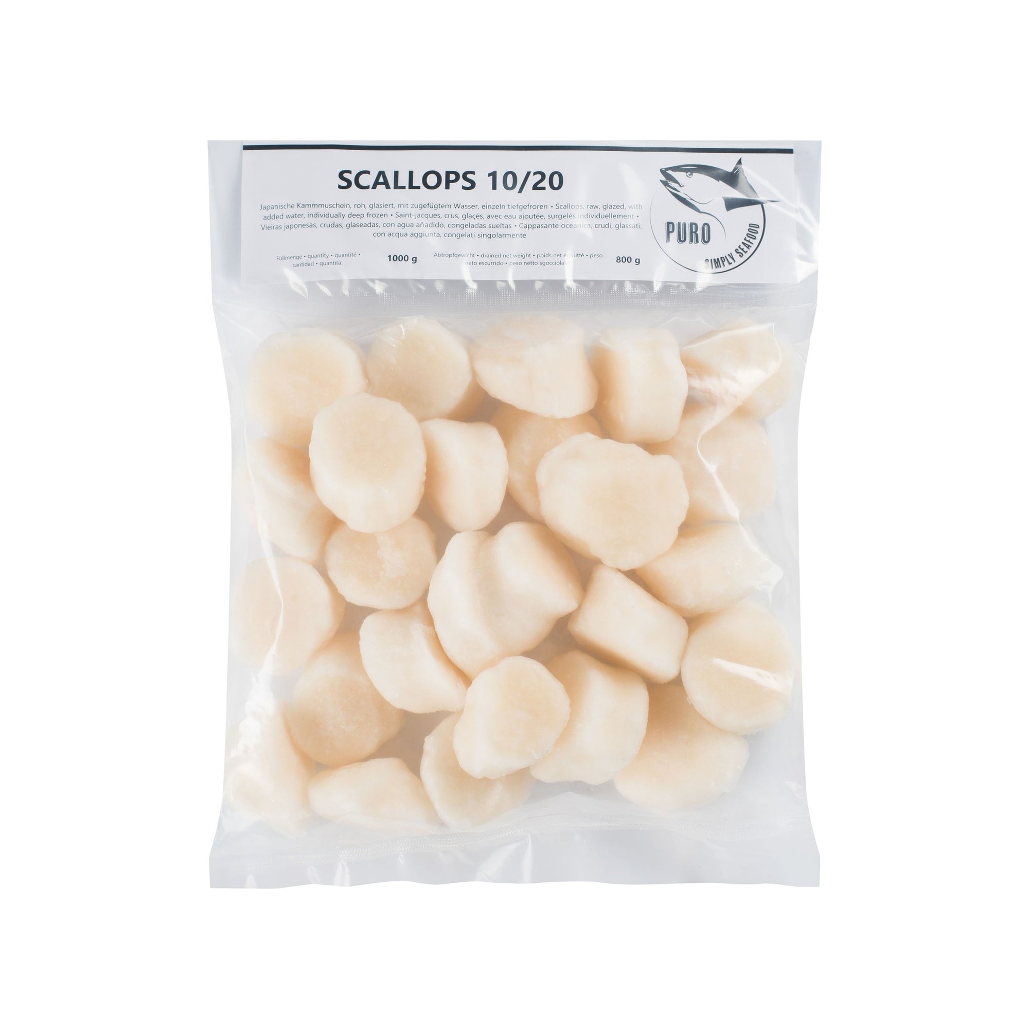 Scoici Saint Jacques — ambalaj original PURO