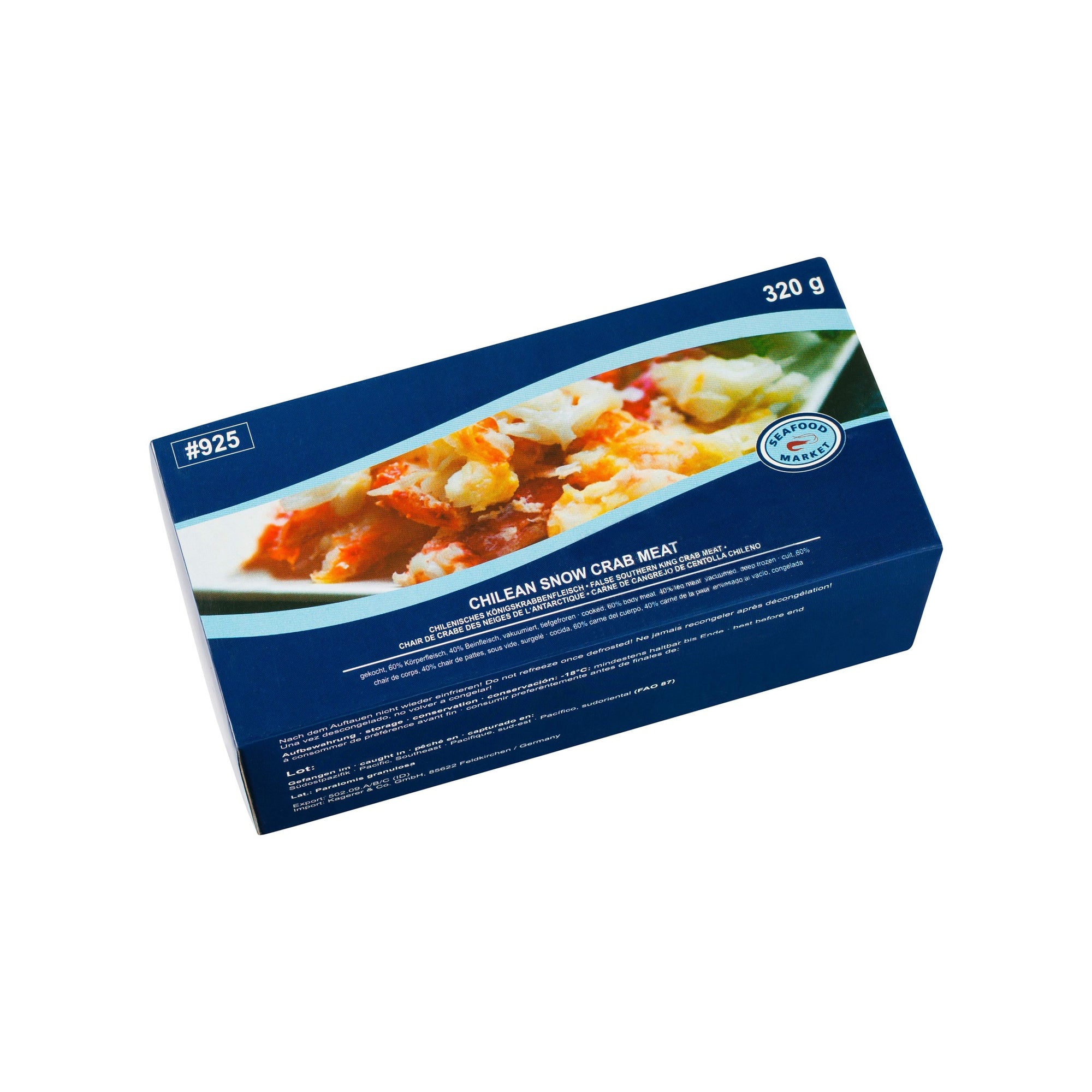 Carne de Crab — ambalaj original Kagerer