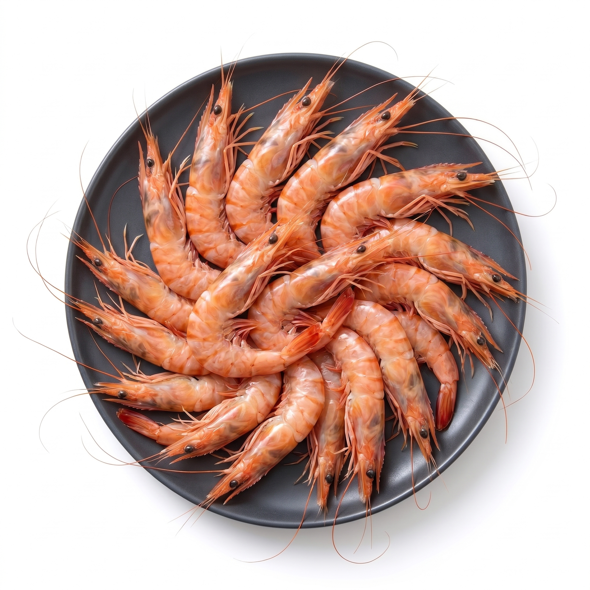 Creveti argentinieni intregi 10/20, salbatici, portie 2 kg pe farfurie