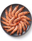 Creveti argentinieni intregi 10/20, salbatici, portie 2 kg pe farfurie