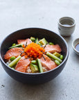 Chirashi cu Masago Orange, sugestie de servire