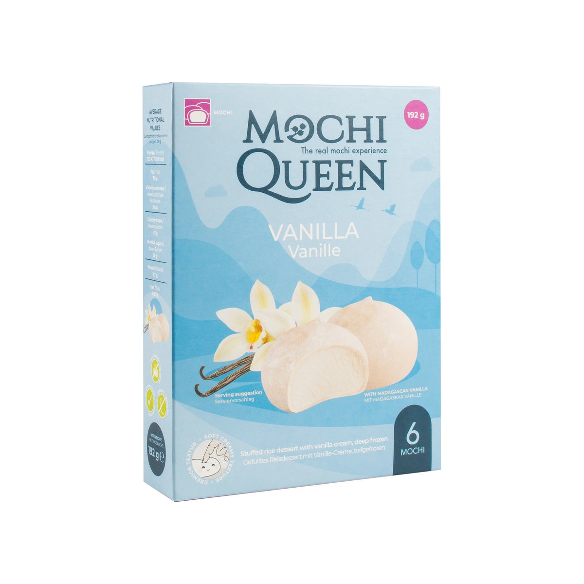 Mochi Queen Vanilie — ambalaj original