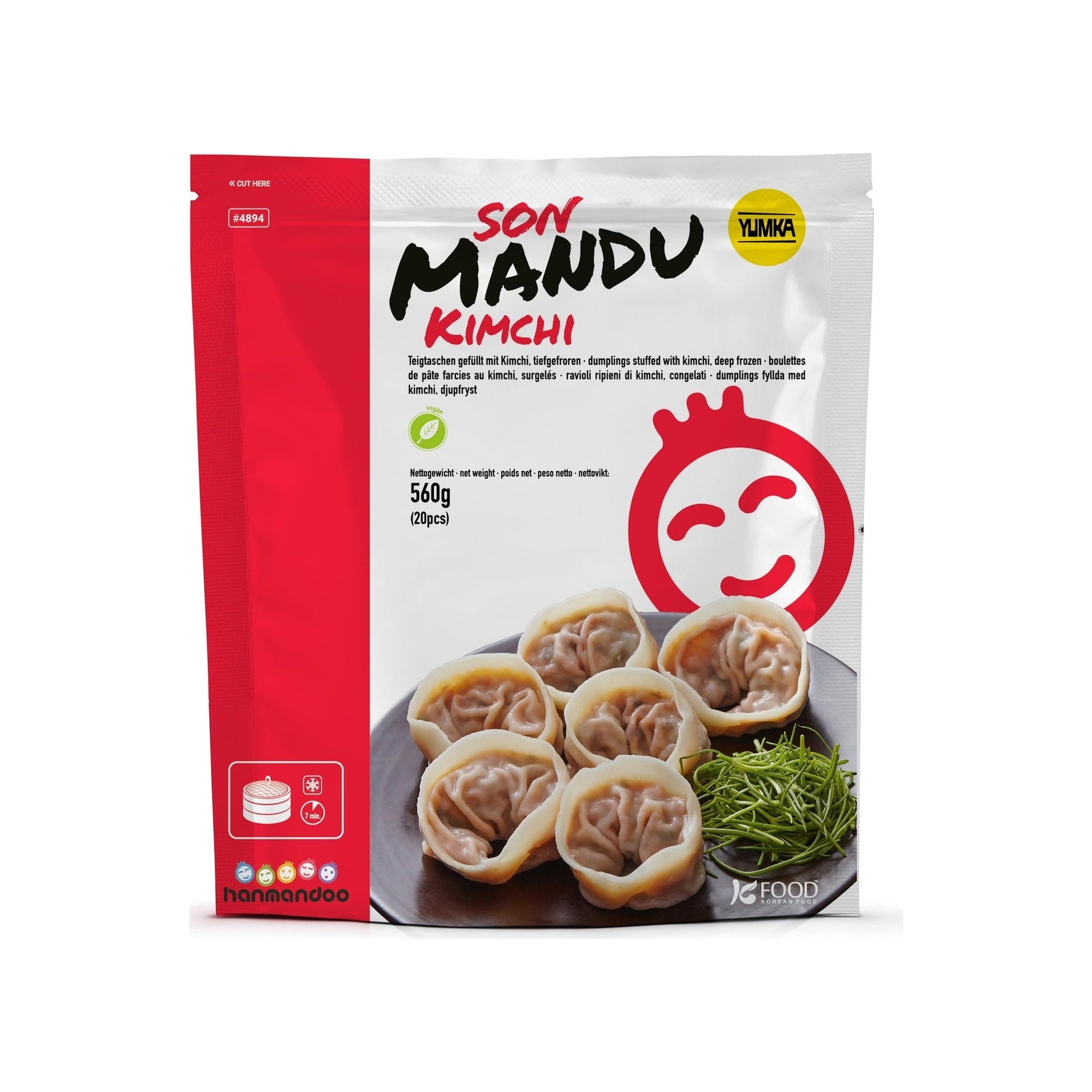 Son Mandu Kimchi — ambalaj original