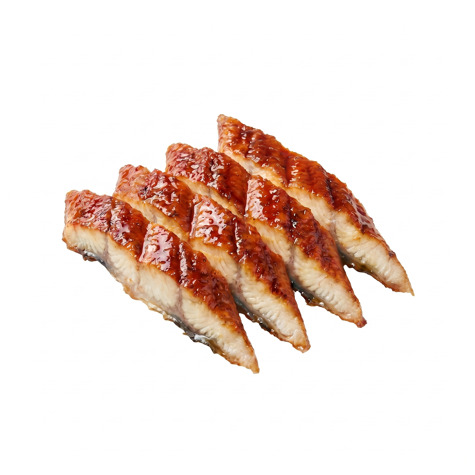 Topping Unagi — felii anghilă glazurată kabayaki pentru nigiri