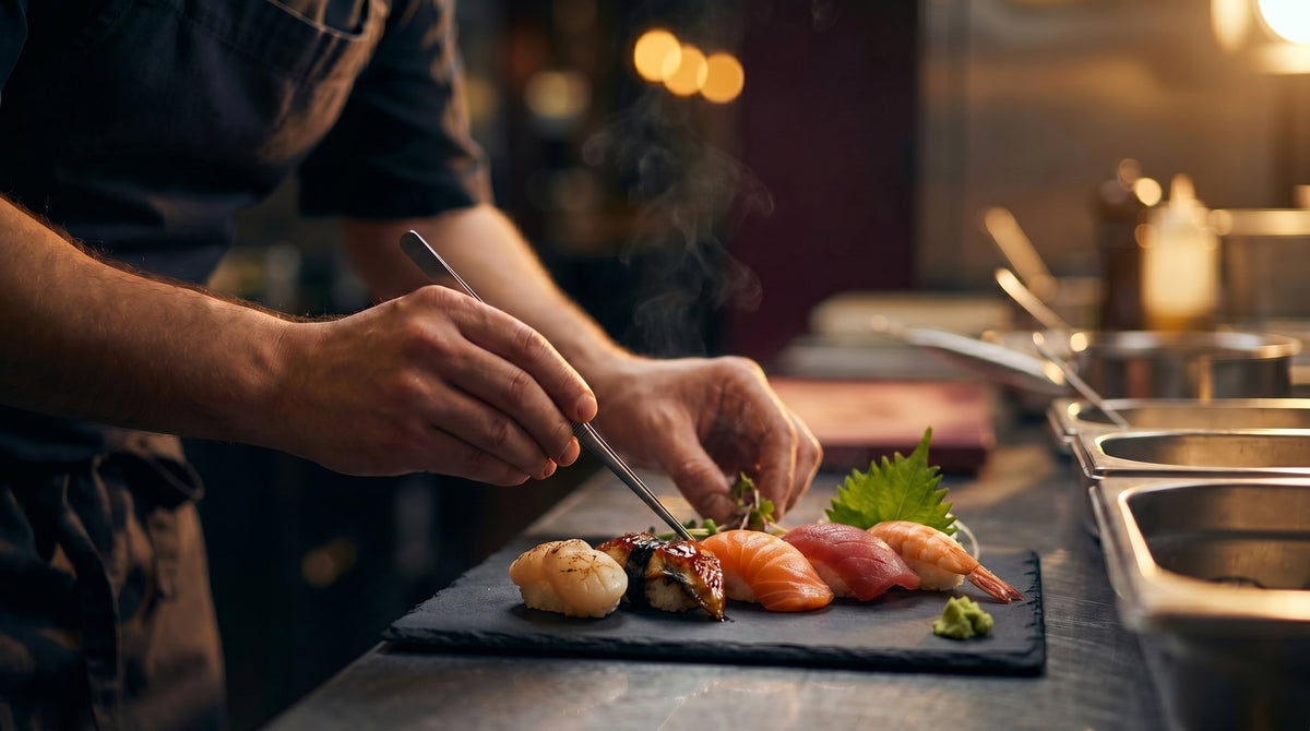 Chef montand selectie omakase - parteneriat B2B SeriosFood