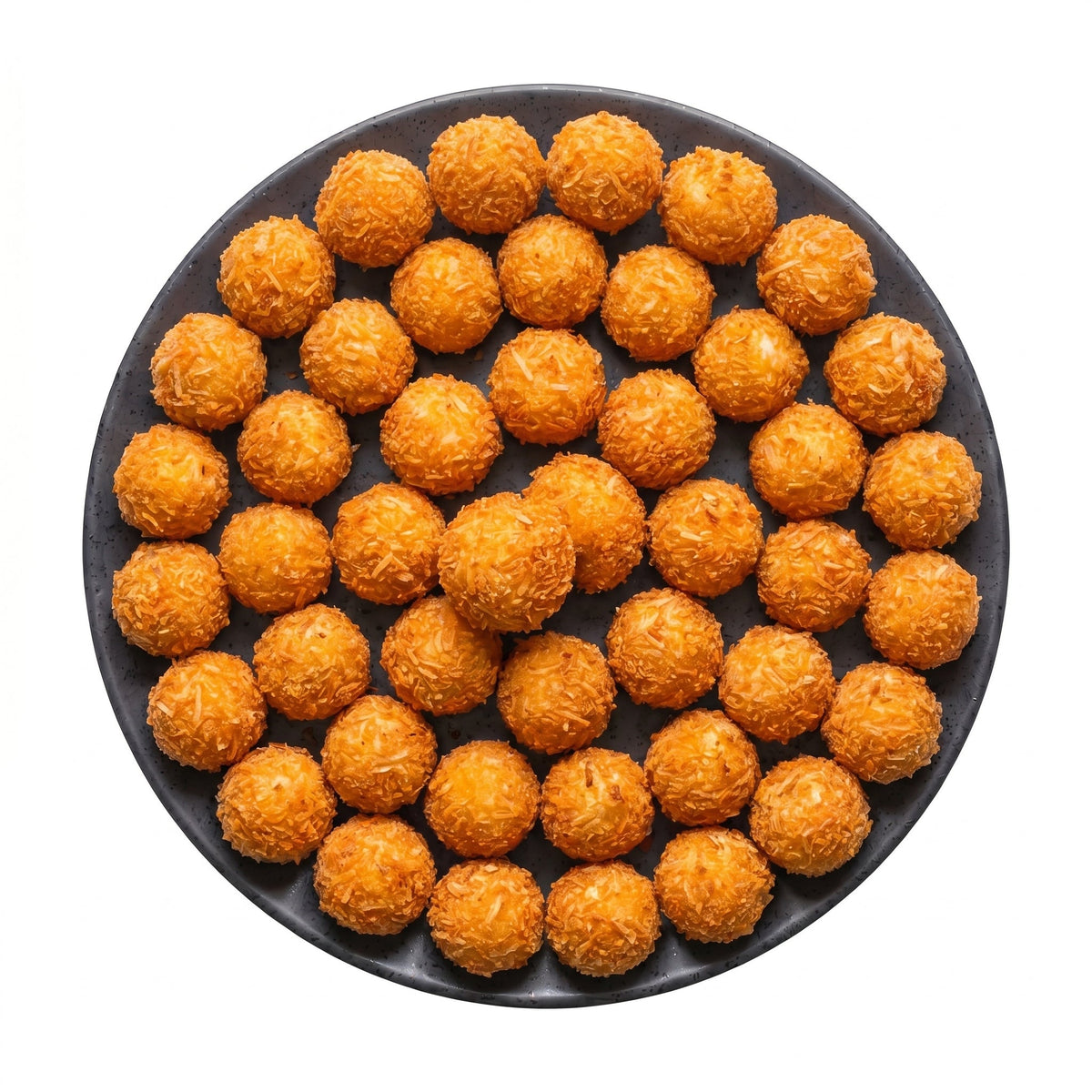 Bile cu Cocos — 40 buc pe farfurie, exterior golden fried