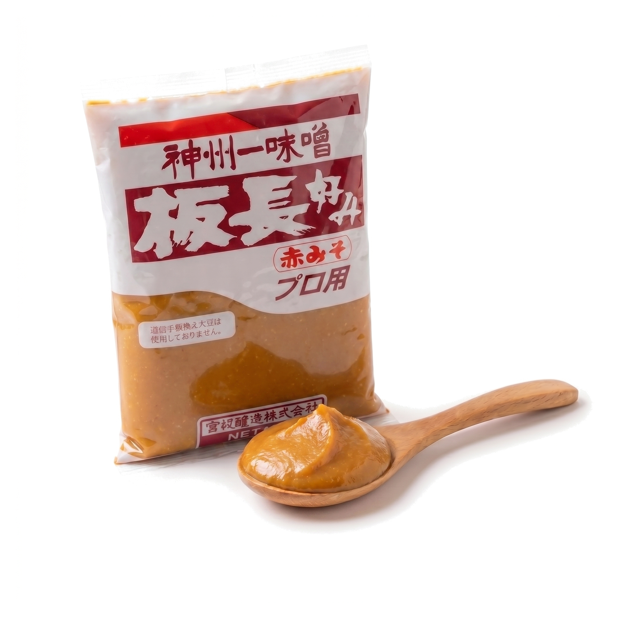 Pastă Miso Aka - pungă și lingură
