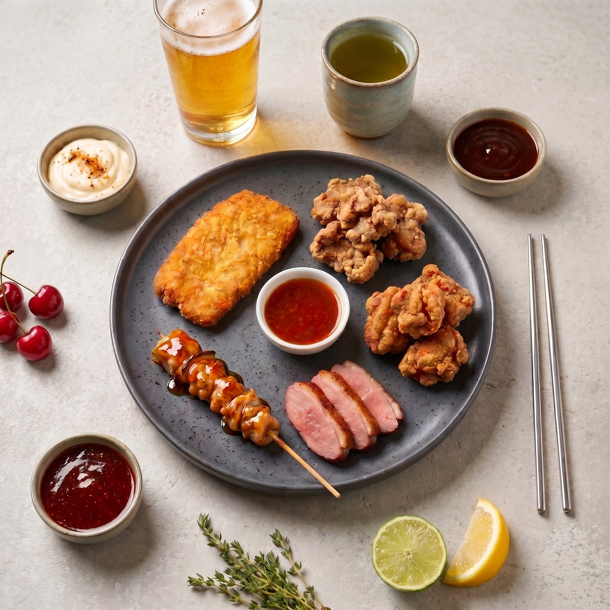 Carne și pasăre asiatică — asocieri culinare SeriosFood