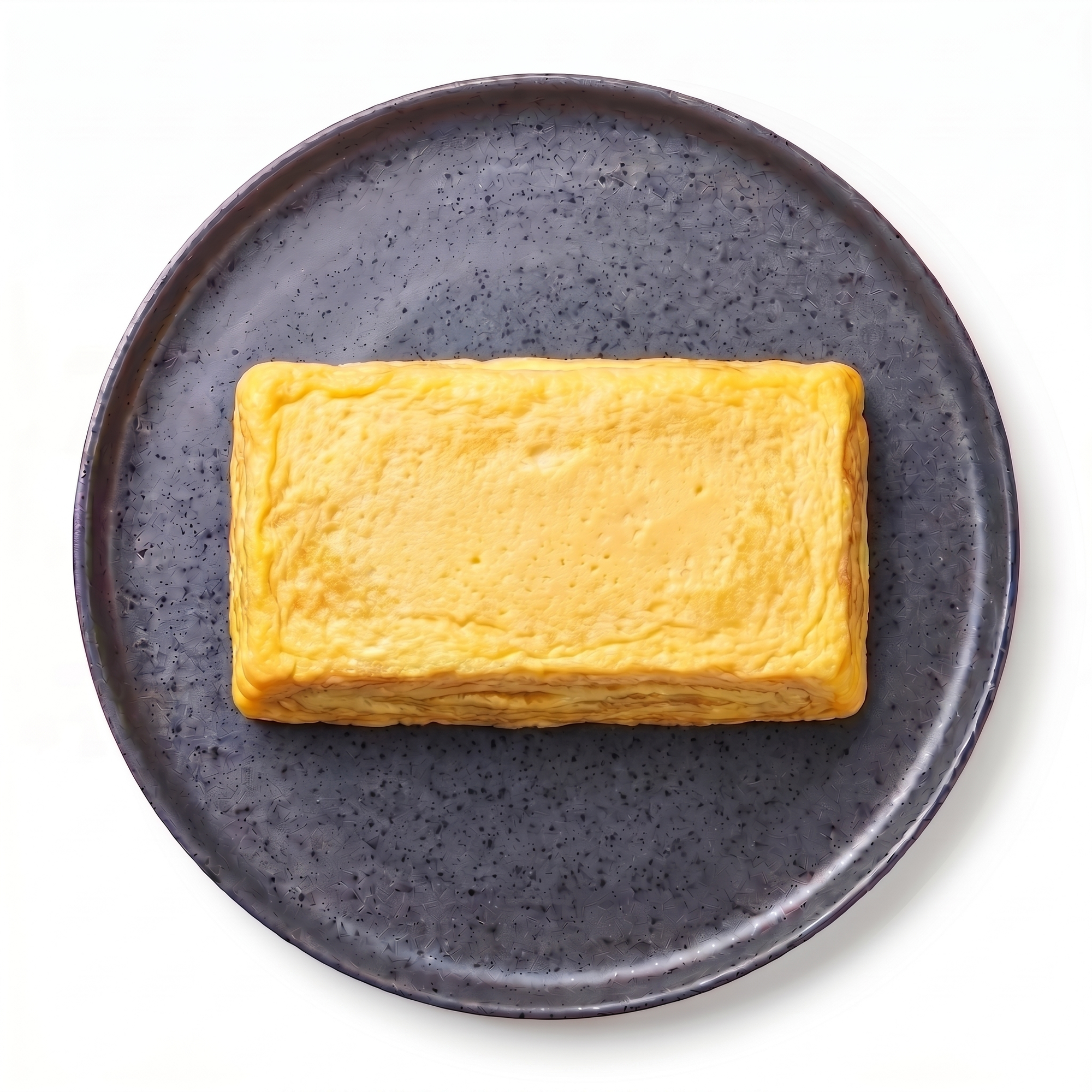Omletă Tamago — bloc întreg pe farfurie