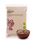 Susan mix alb si negru Irigoma Mix 1kg cu bol de seminte