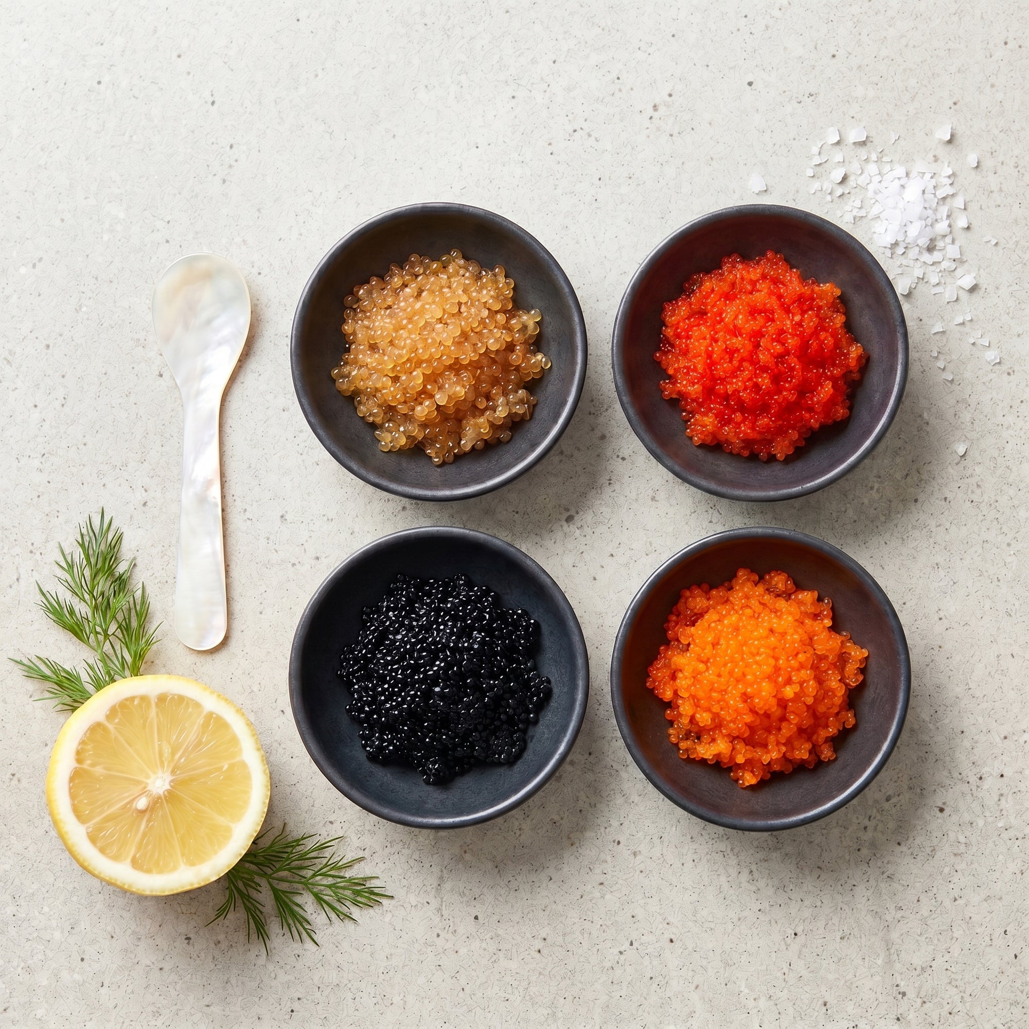 Tobiko si masago in boluri - icre premium SeriosFood