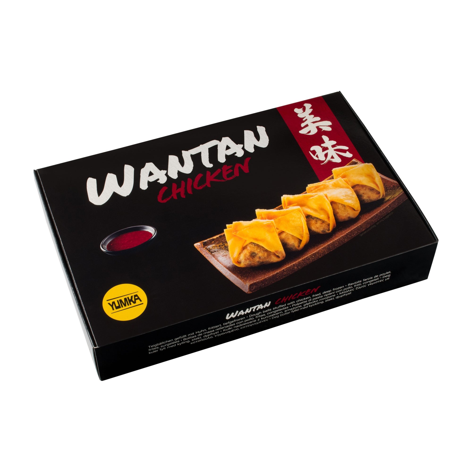 Wantan cu Pui — ambalaj original