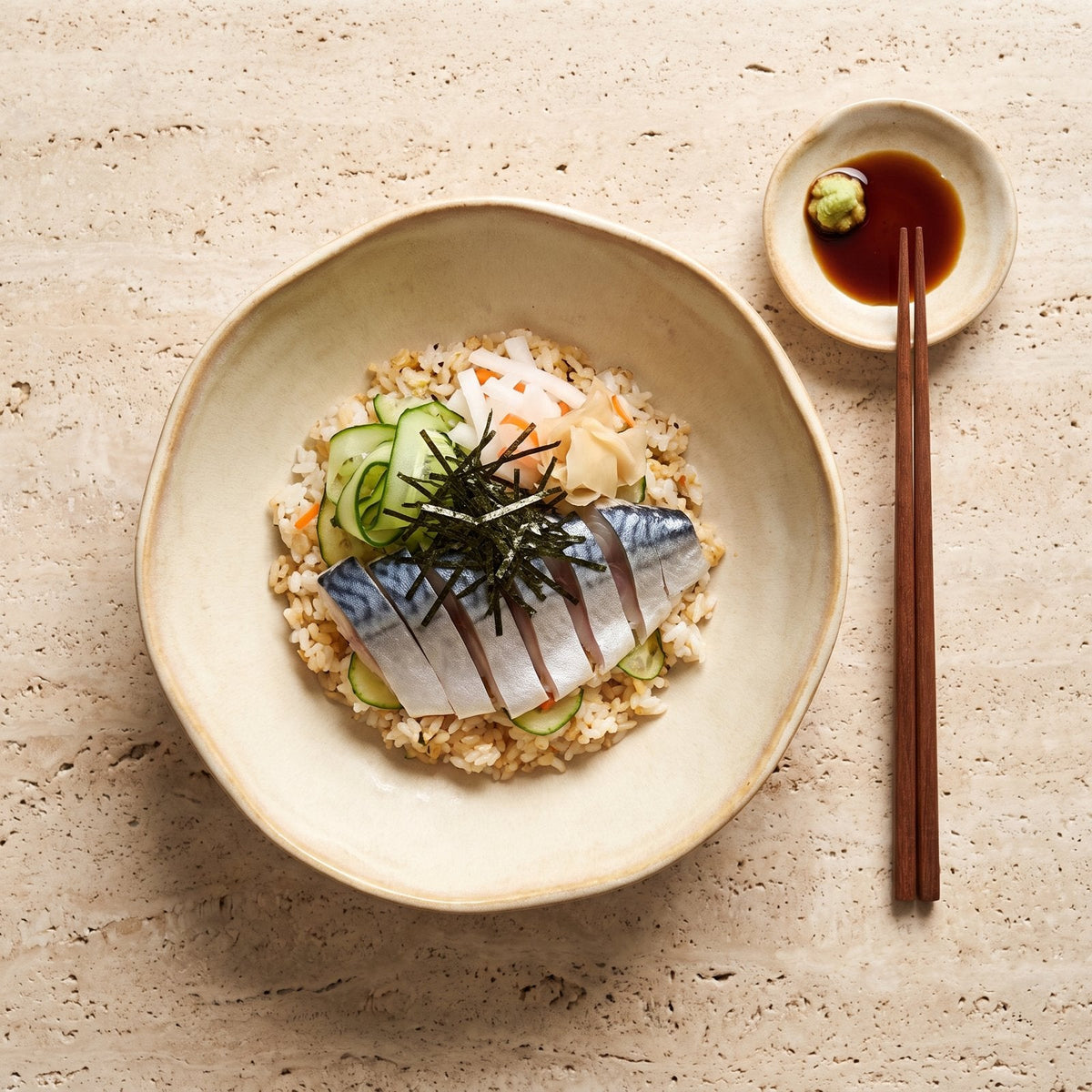 Rețetă Chirashi cu shime saba – SeriosFood