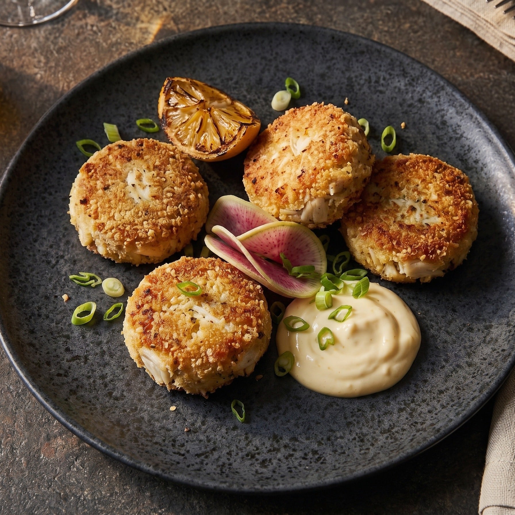 Rețetă Crab cakes cu Kewpie – SeriosFood