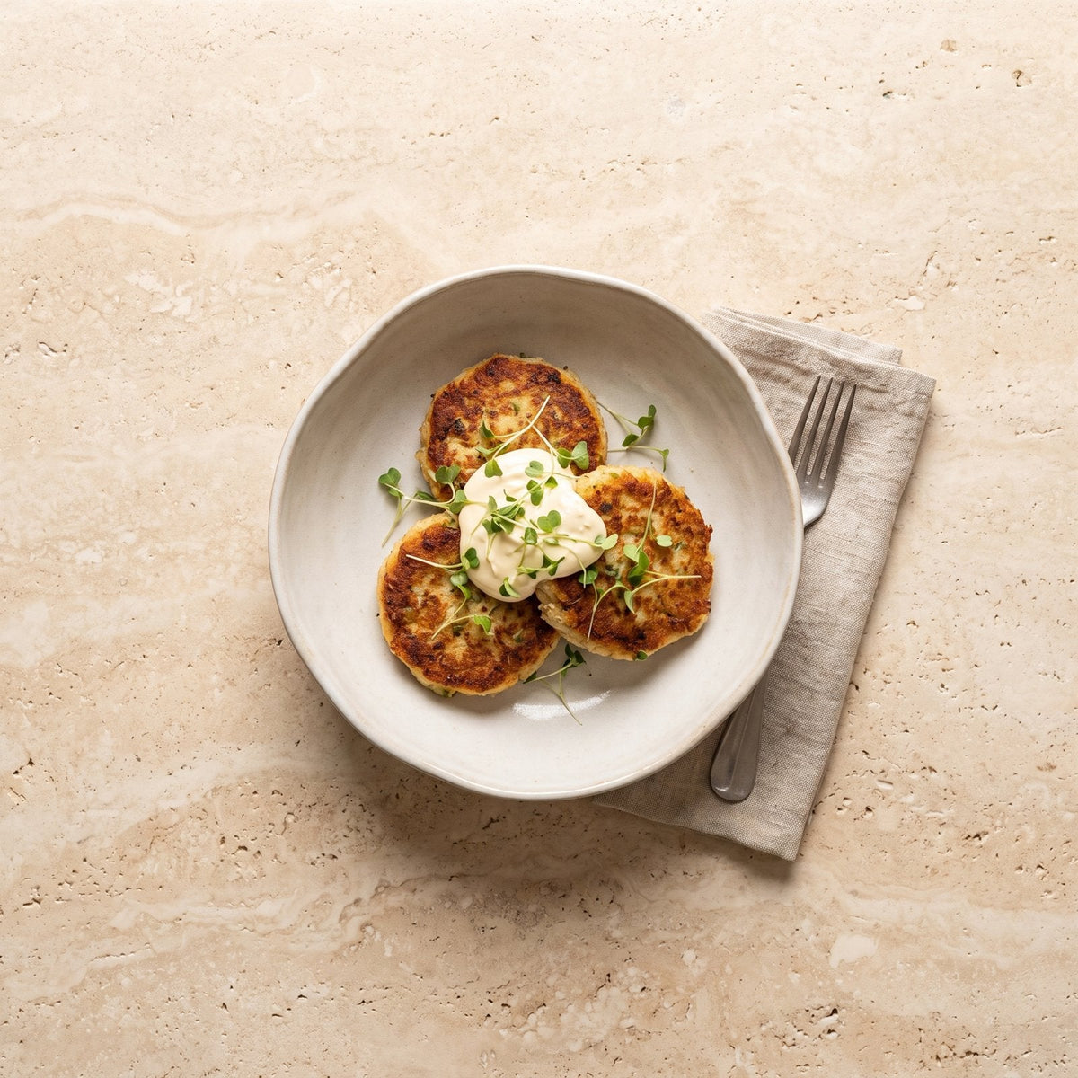 Rețetă Crab cakes cu Kewpie – SeriosFood