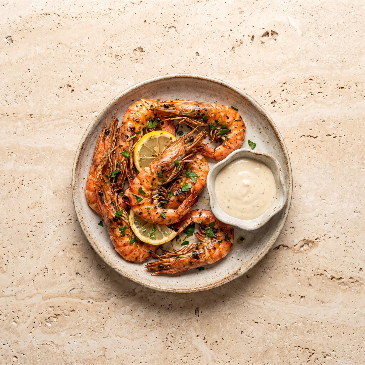 Rețetă Creveți argentinieni la plancha – SeriosFood