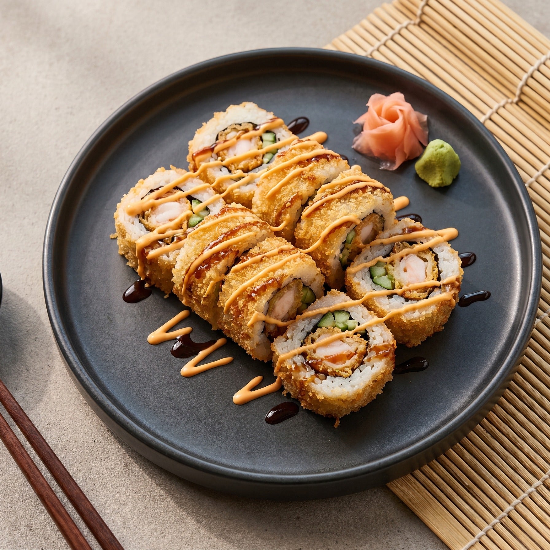 Rețetă Crunchy roll cu tempura ebi – SeriosFood