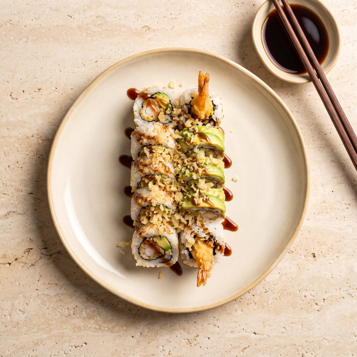 Rețetă Crunchy roll cu tempura ebi – SeriosFood