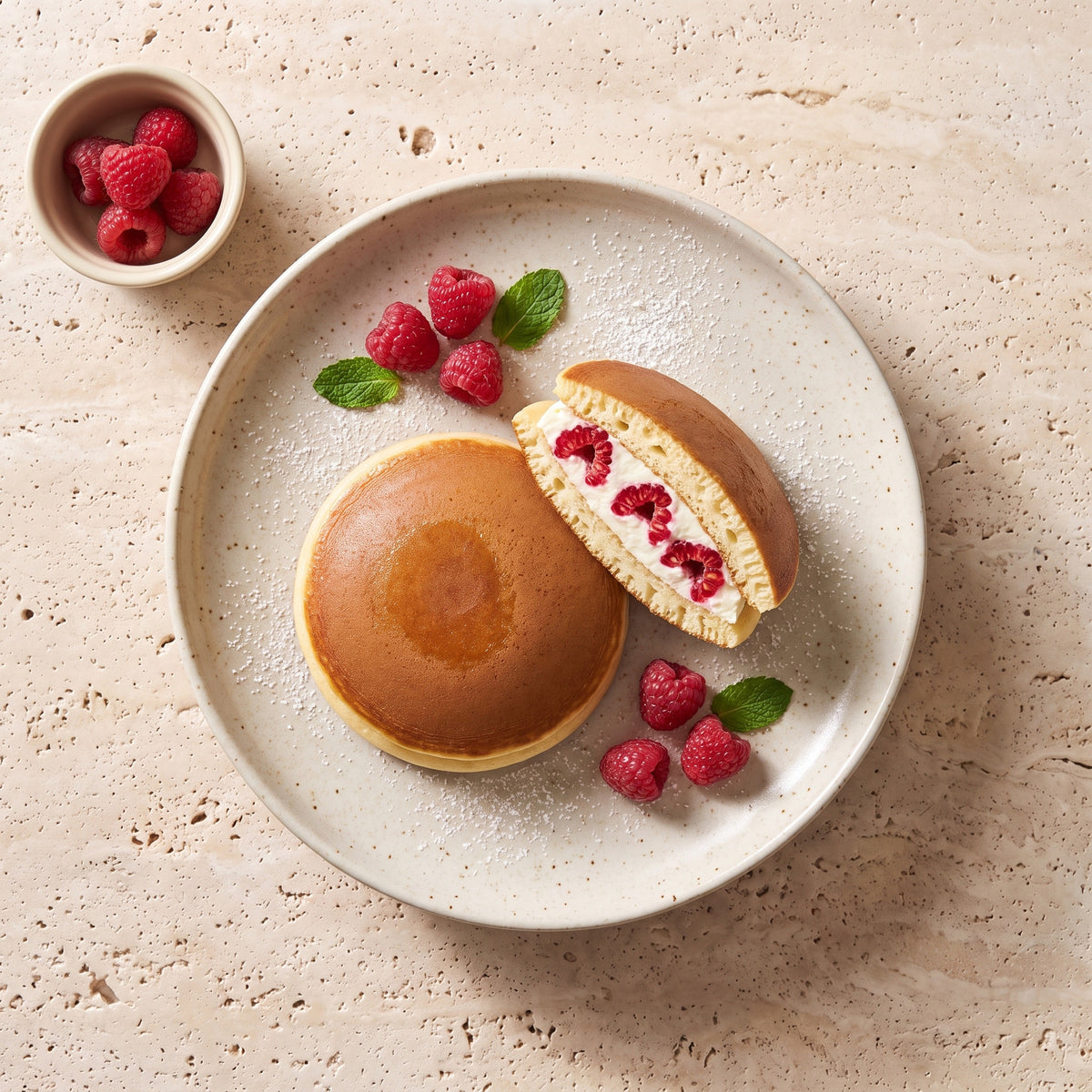 Rețetă Dorayaki cu mascarpone și zmeură – SeriosFood