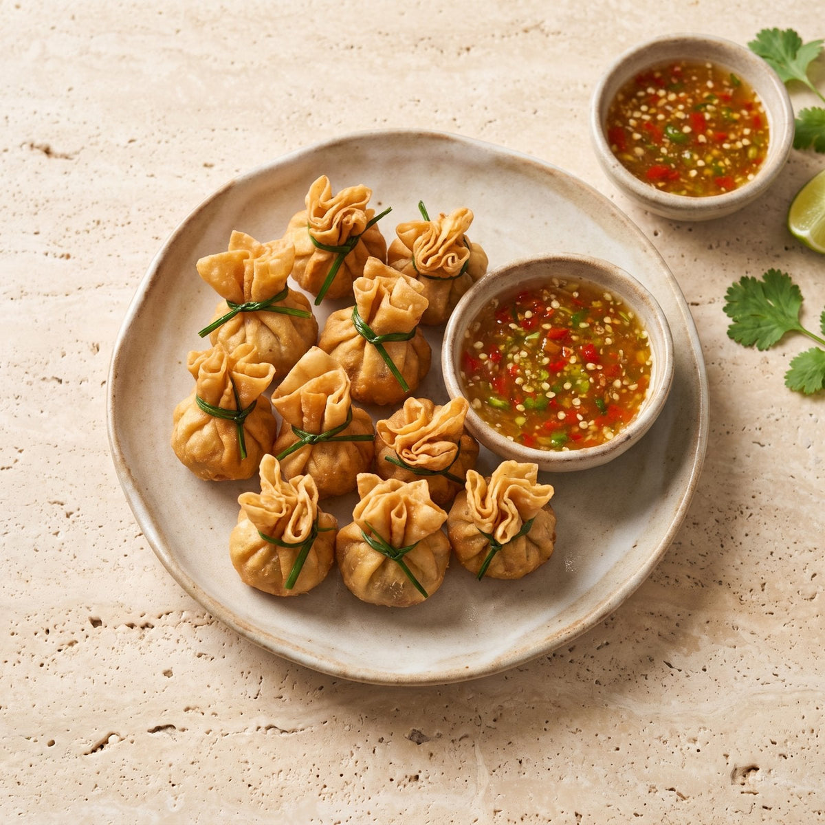 Rețetă Money Bag cu dip chili-lime – SeriosFood