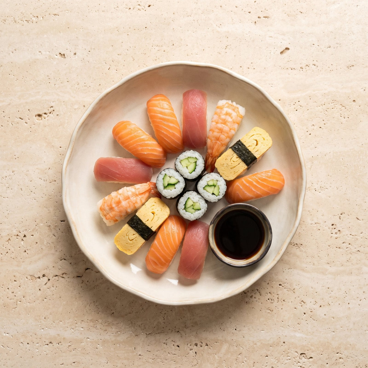 Rețetă Platou de nigiri asortat acasă – SeriosFood