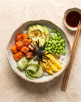 Rețetă Poke bowl cu somon vegan – SeriosFood