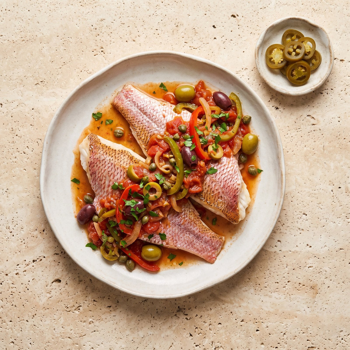 Rețetă Red snapper în stil Veracruz – SeriosFood