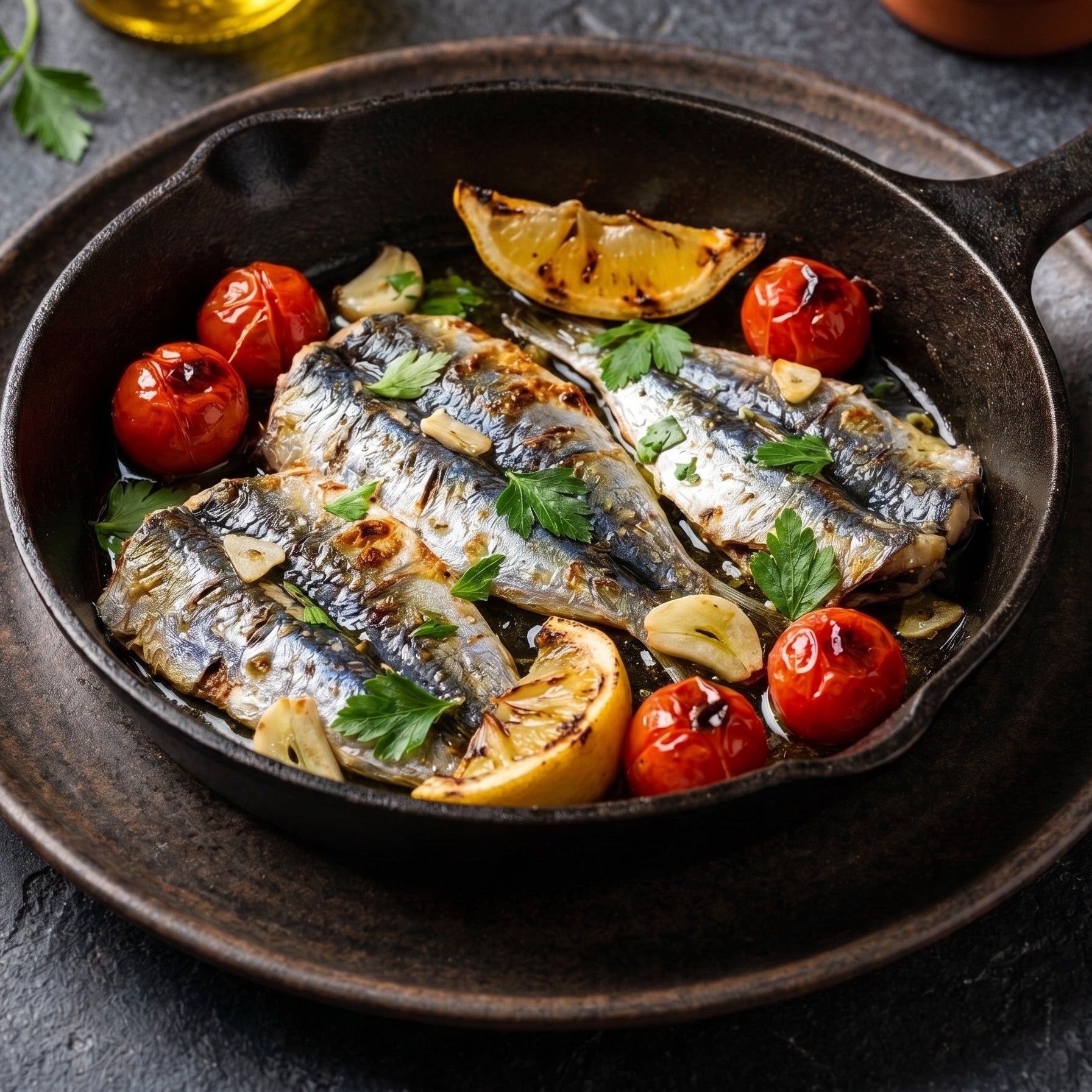 Rețetă Sardine cu roșii și lămâie – SeriosFood