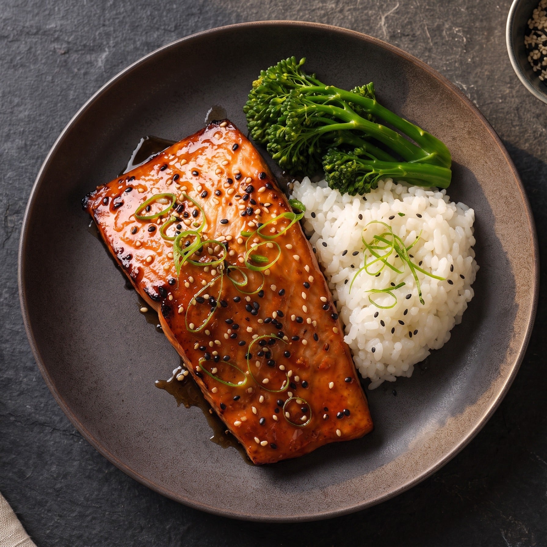Rețetă Somon teriyaki cu orez – SeriosFood