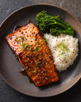 Rețetă Somon teriyaki cu orez – SeriosFood