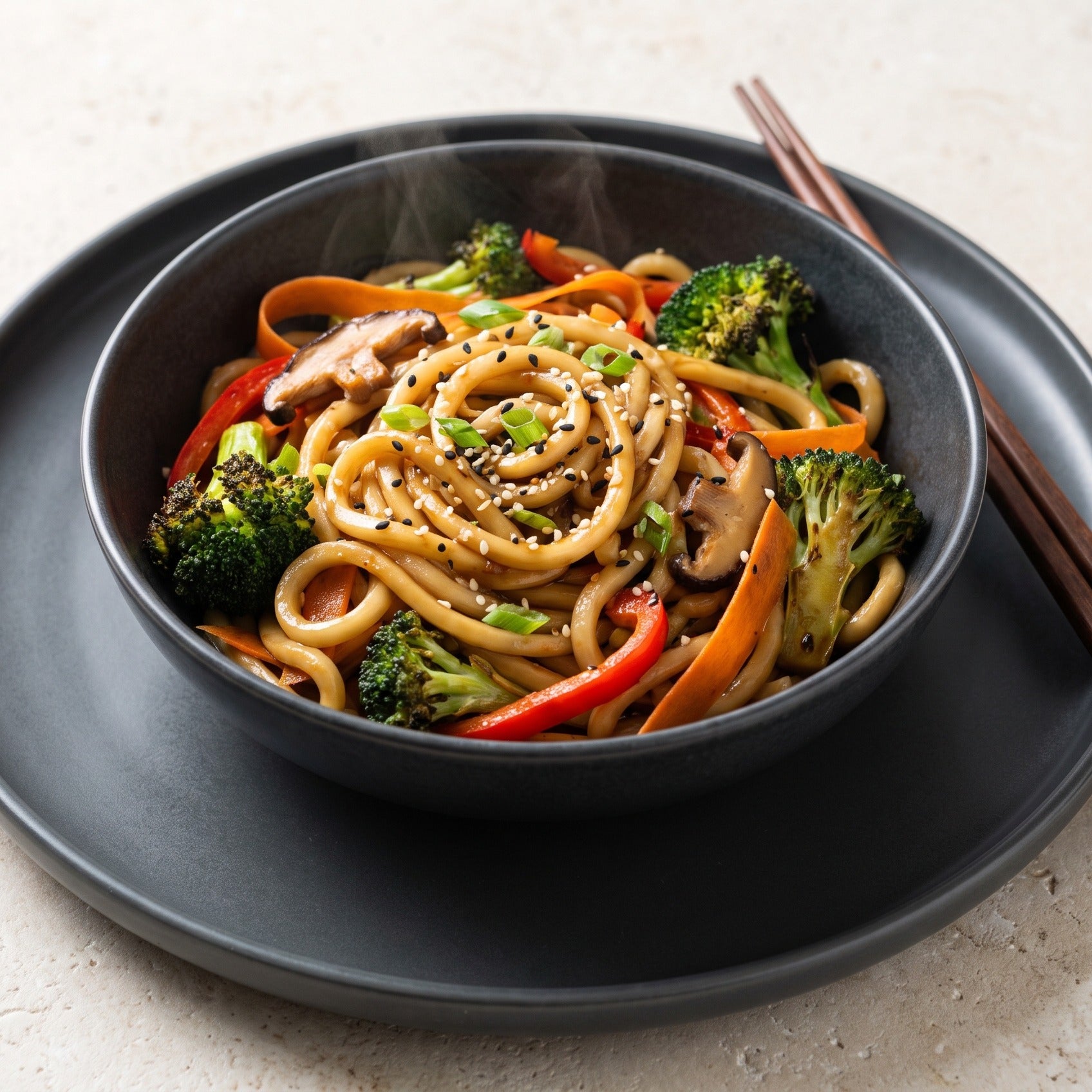 Rețetă Stir fry de udon cu legume – SeriosFood