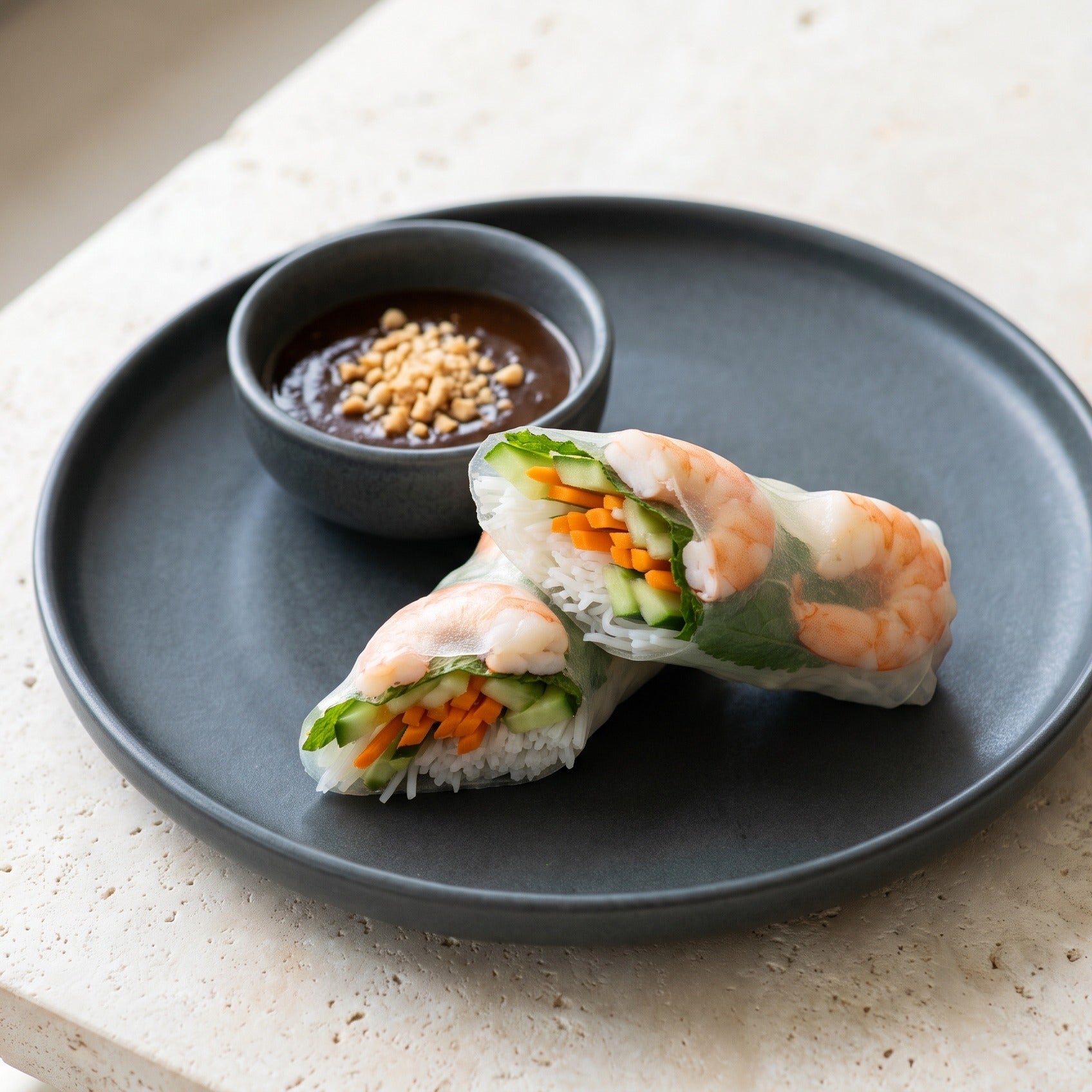 Rețetă Summer rolls cu creveți – SeriosFood