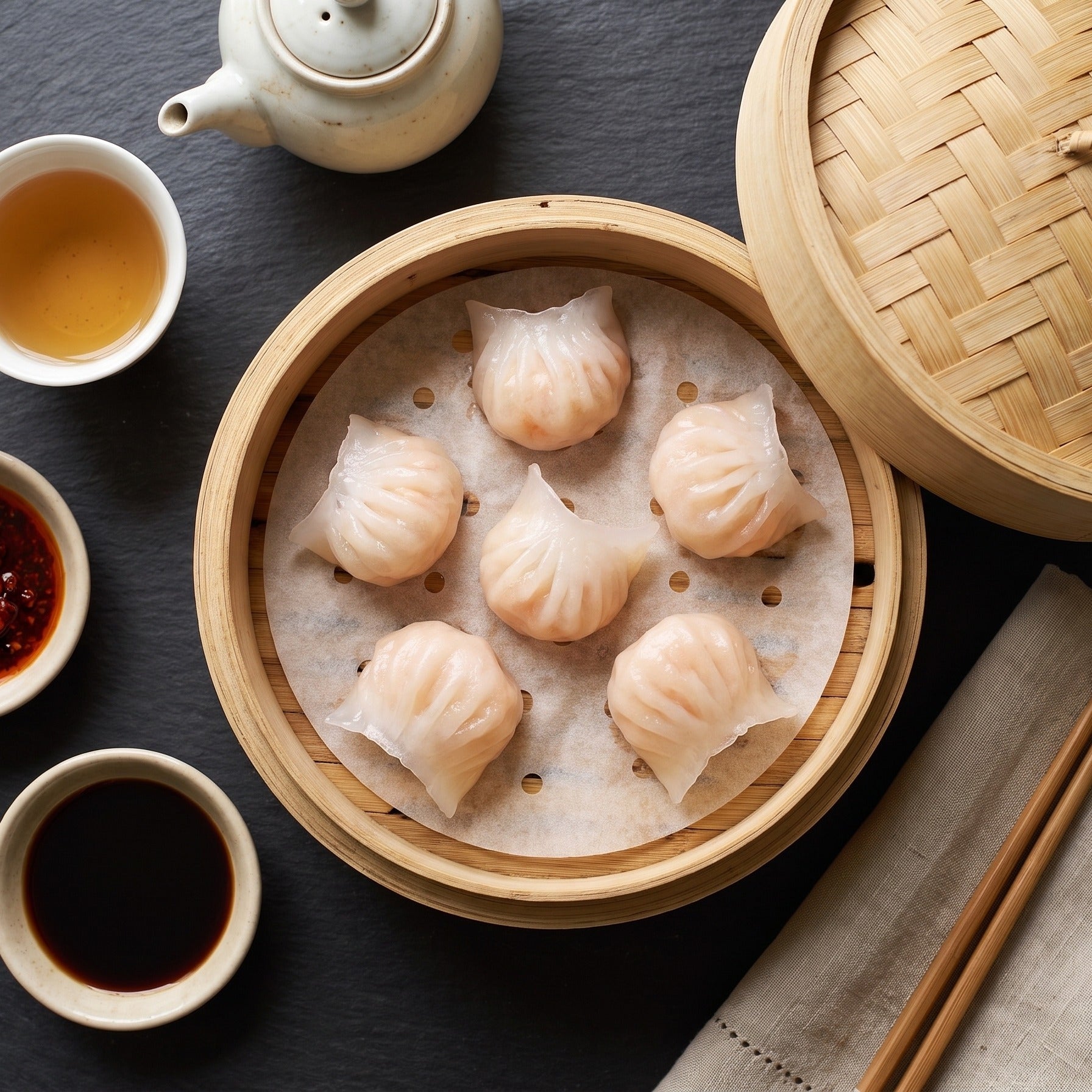 Rețetă Yum cha cu Har Kao – SeriosFood