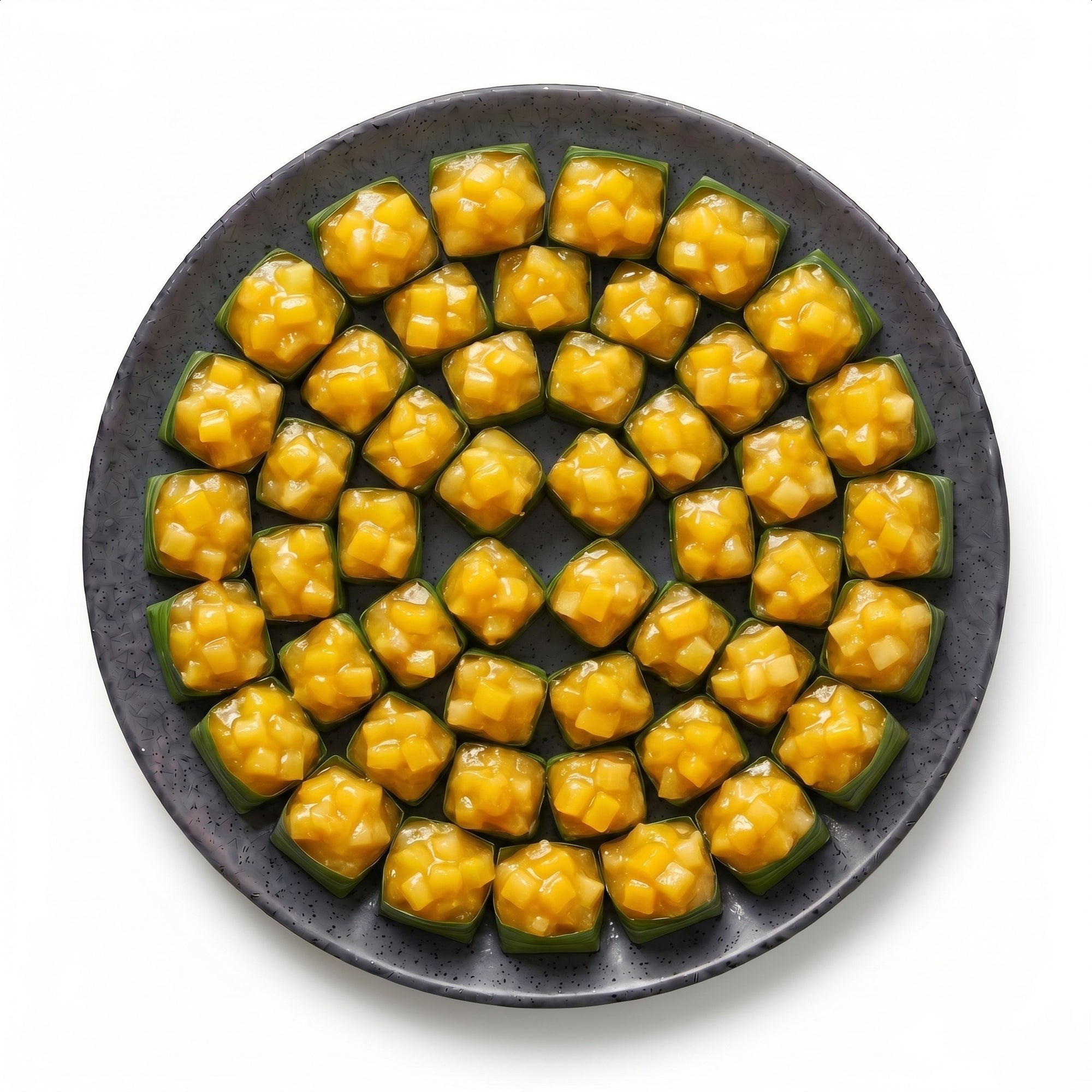 Rice Mango — 40 buc pe farfurie cu mango chunky