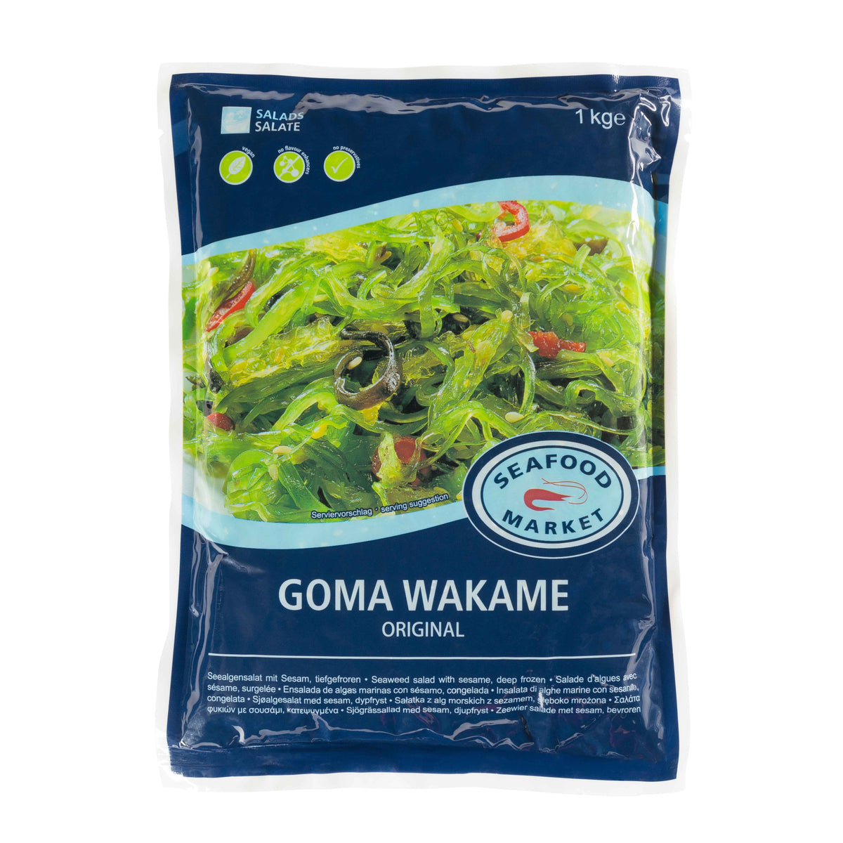 Salată Wakame — ambalaj original