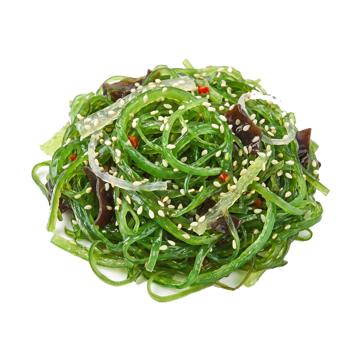 Salată Goma Wakame Coreea — alge marine cu susan, agar și ciuperci urechea-lui-Iuda