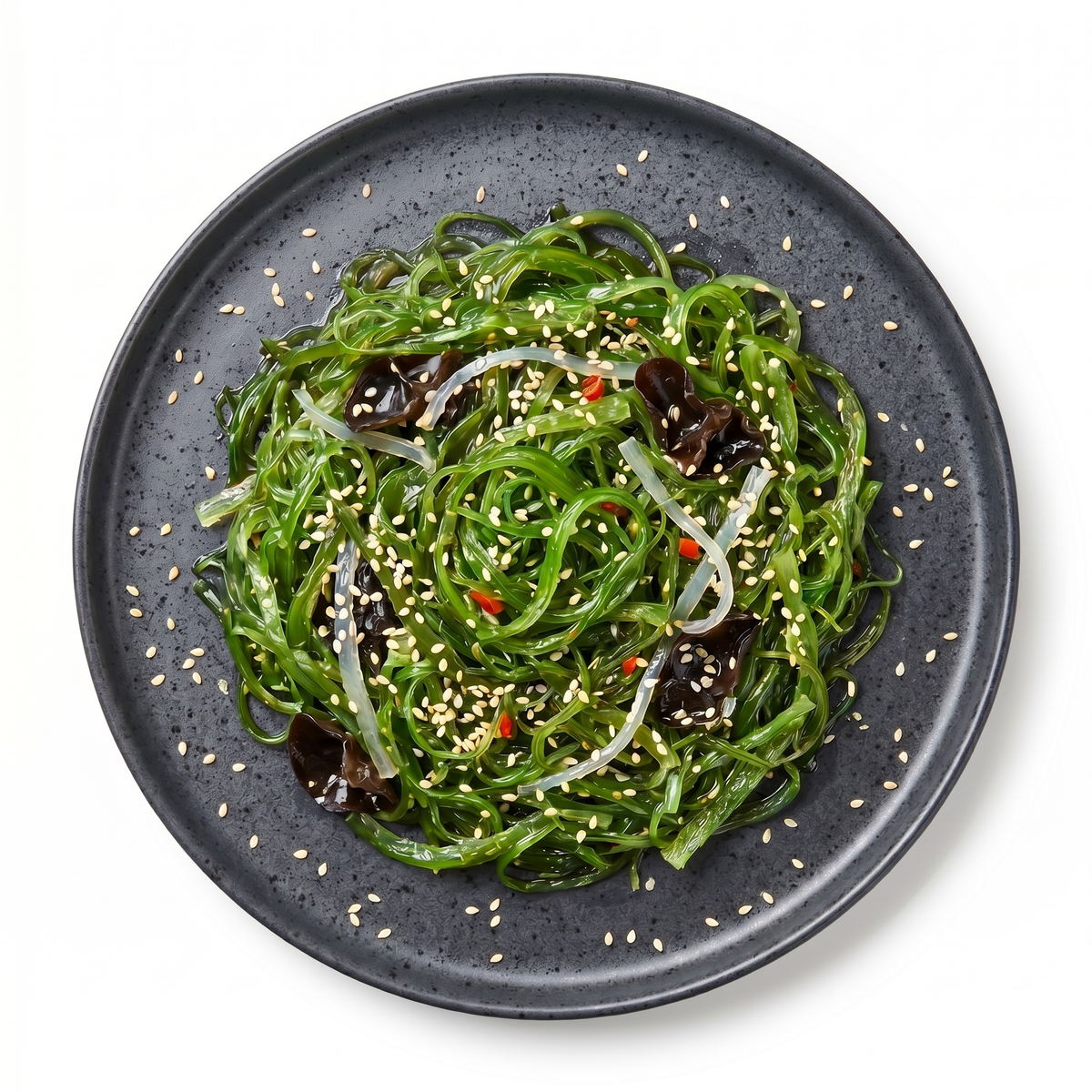 Salată Goma Wakame Original pe farfurie (1kg porție)